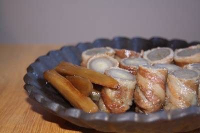 ごぼうの肉巻き