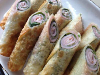 ハムしそロール