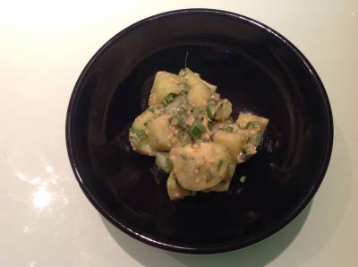 レンジナスのごまみそかけ