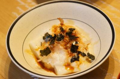 とろろ餅（もち）