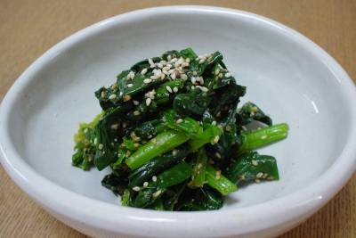 ほうれんそうのごまあえ