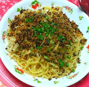 切り干し大根のペペロンチーノ