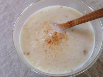 れんこんのミルクジンジャースープ