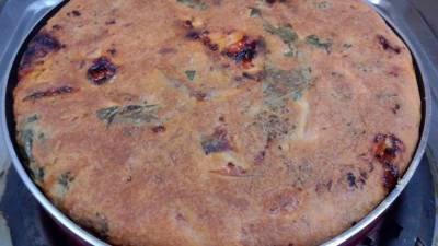 フライパンでつくるケーク・サレ