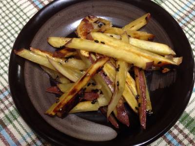 さつまいものきんぴら