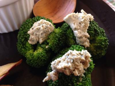 大豆のディップ バジル風味