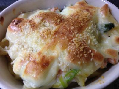 さけのミルクグラタン