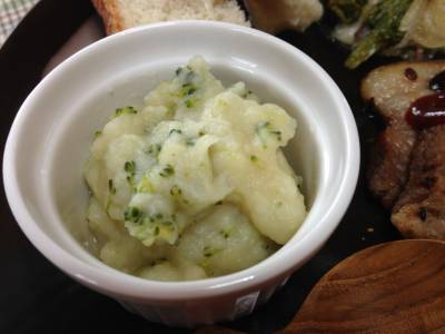 じゃがいもとブロッコリーのポタージュ