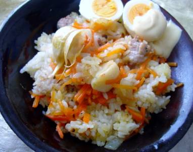 にんじんのプロフ(炊き込みご飯)