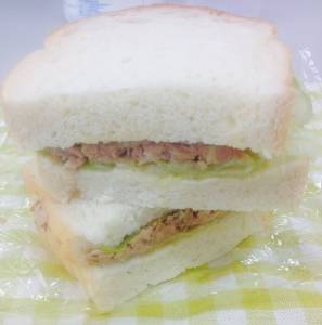 はちみつしょうがのツナサンド