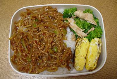 もやしの中華丼