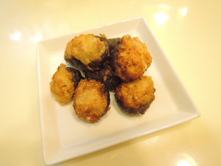 しいたけのえび豚ボール