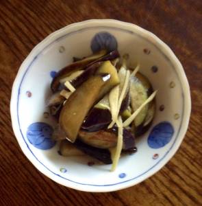 なすの焼きびたし