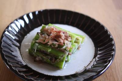 アスパラのおひたし