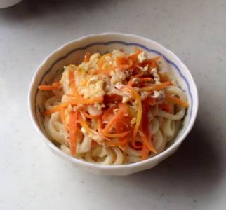 炒めきつねうどん