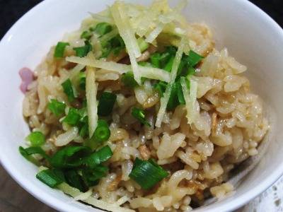 ツナの和風炊き込みご飯