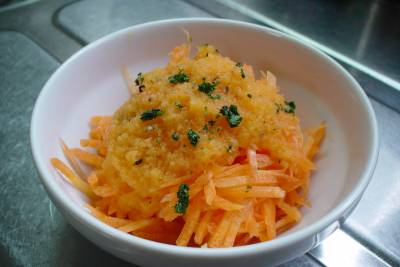 ダブル春にんじんサラダ