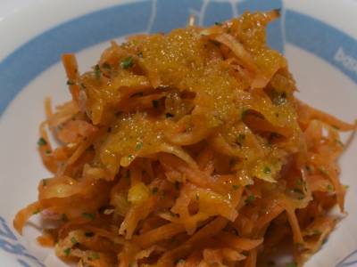 ダブル春にんじんサラダ