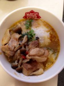 アマラー風・グリーンカレーリゾット