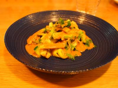 冷やしなすのごまソース