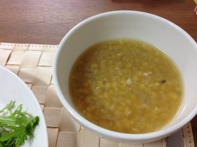 レンズ豆のスープ