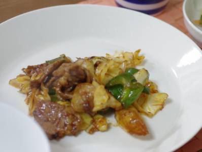 陳さんちのホイコーロー