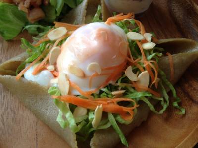 春にんじんとアーモンドのサラダ