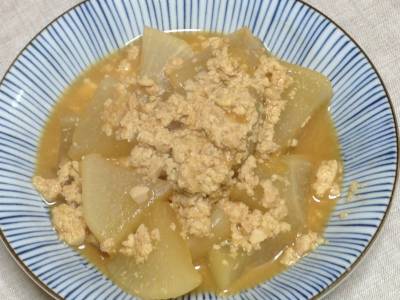 大根のそぼろ煮