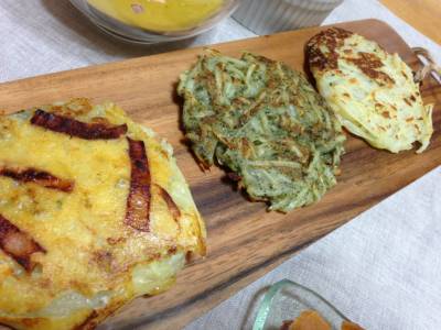 じゃがいもガーリックピザ