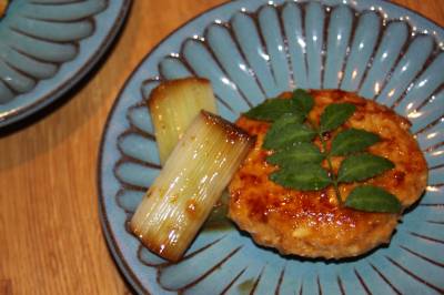 鶏つくねの照り焼き