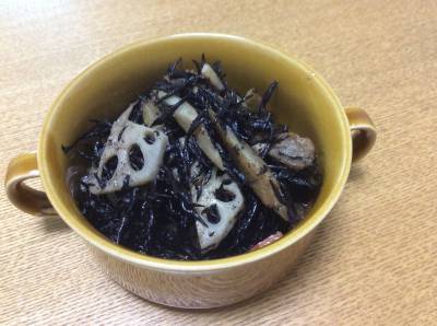 あっさりひじきの煮物