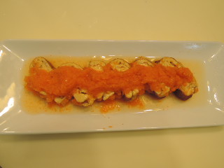 厚焼き卵のにんじんあんかけ