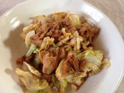 春キャベツの回鍋肉