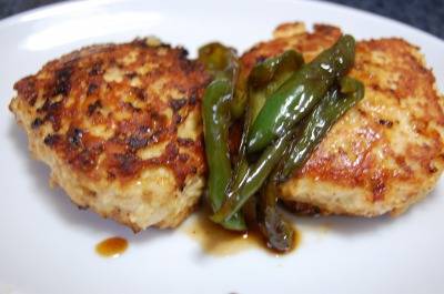 鶏つくねの照り焼き