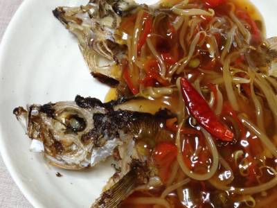 白身魚の甘酢あん