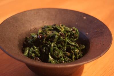 春菊のごまあえ