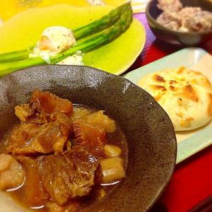 牛すじの煮込み