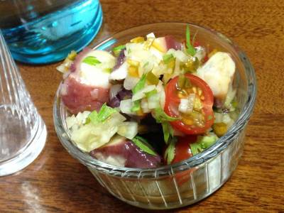 たこの青じそマリネ