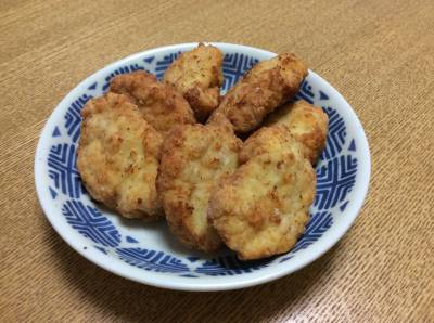 鶏ひきナゲット