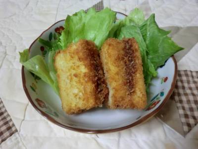 高野豆腐の衣揚げ