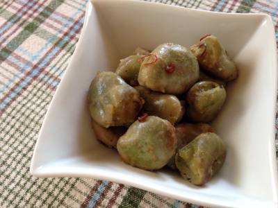 そら豆のよろい煮