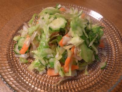 鈴木家の絶品！和風サラダ