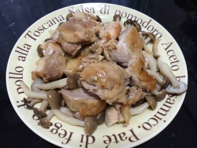 鶏の照り焼き 黒酢風味