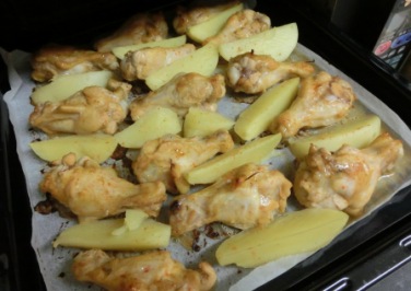 鶏手羽のタンドリーチキン