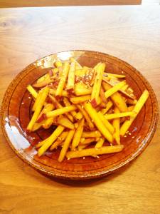 さつまいものきんぴら