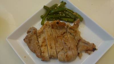 豚肉のたまねぎみそ漬け