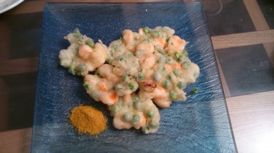 グリンピースのフリット