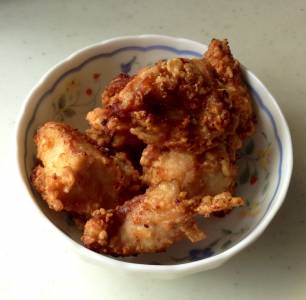 鶏のから揚げ ねぎソース