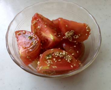 トマトの生ナムル