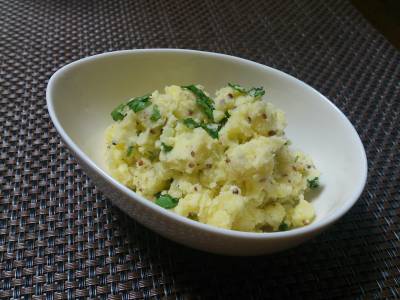 クレソンのポテトサラダ